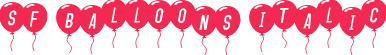 SF Balloons Italic